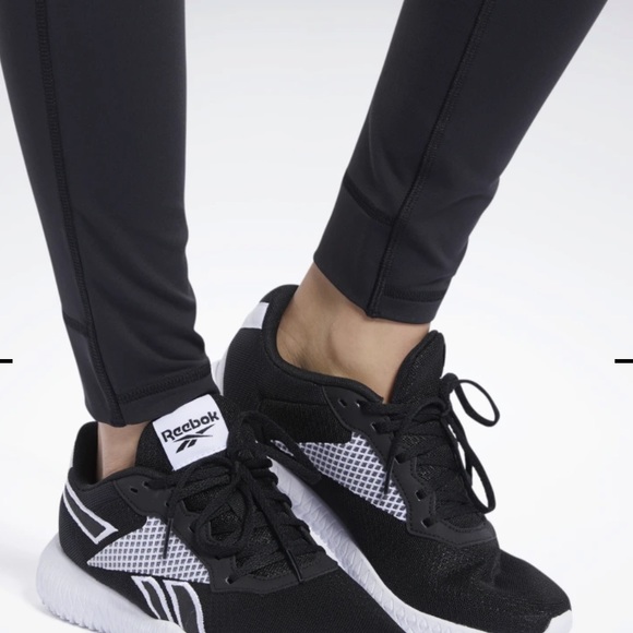 REEBOK LUX 2 LEGGINGS - SMALL - BLACK - Picture 9 of 12
